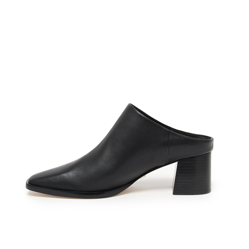 Daniella Shevel Jolene Slip On Mule in Black inside View