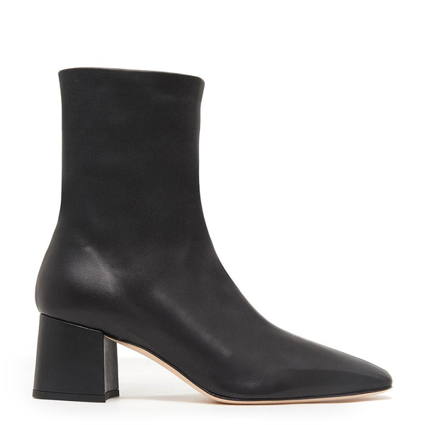 Milani Low Heel Stretch Bootie In Black – DANIELLA SHEVEL